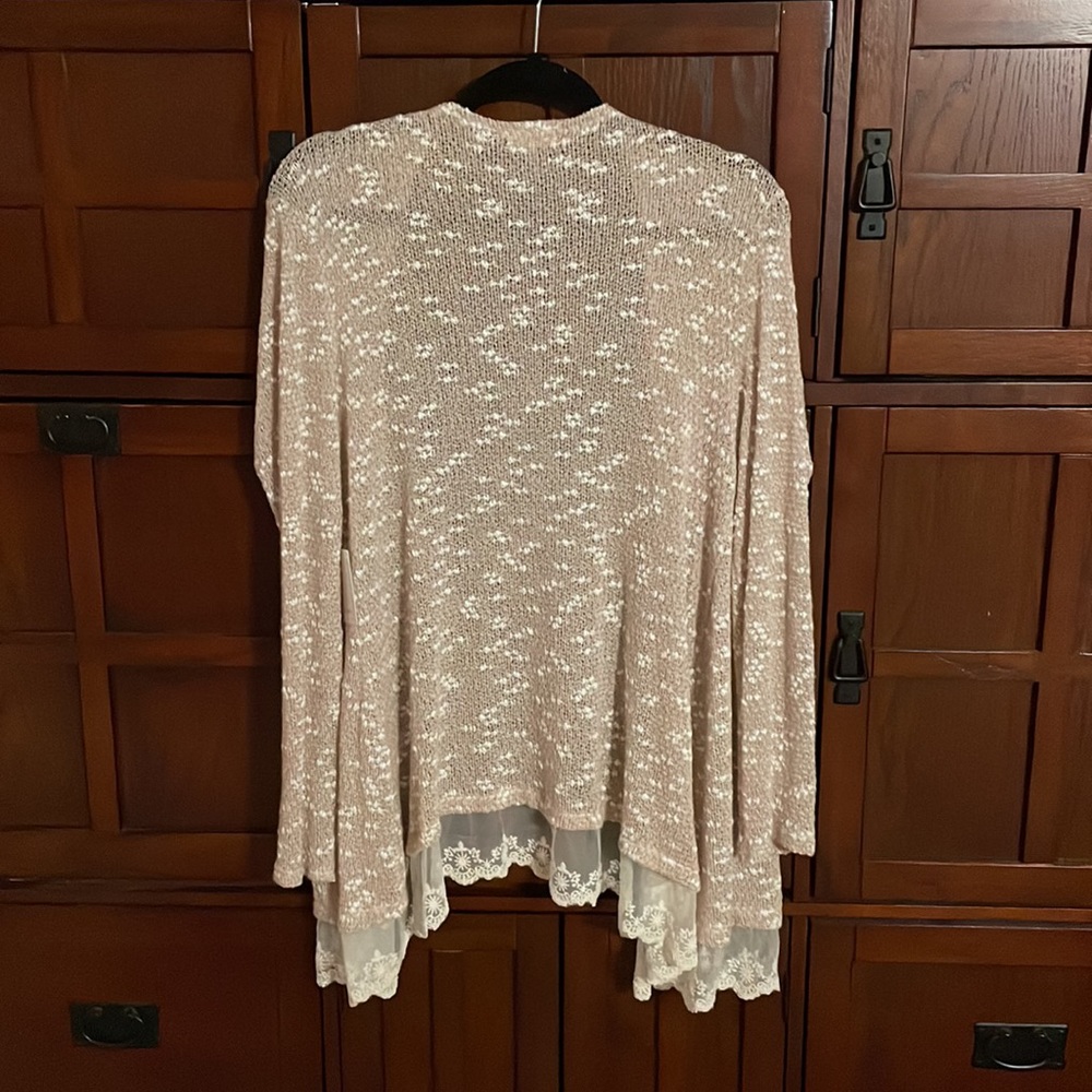 đ»NWT Blu Planet Lace Knit Cardigan Sweater - Picture 5 of 11